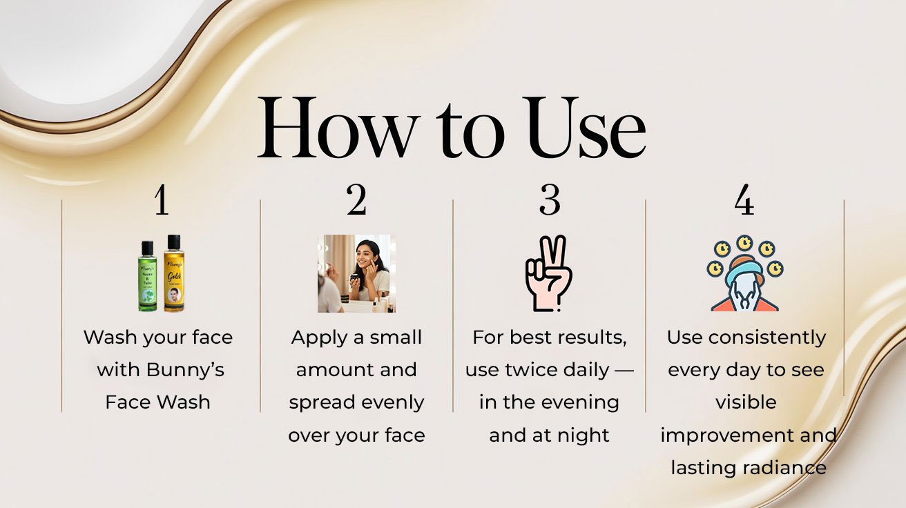 How to use Bunnys Fairness Cream